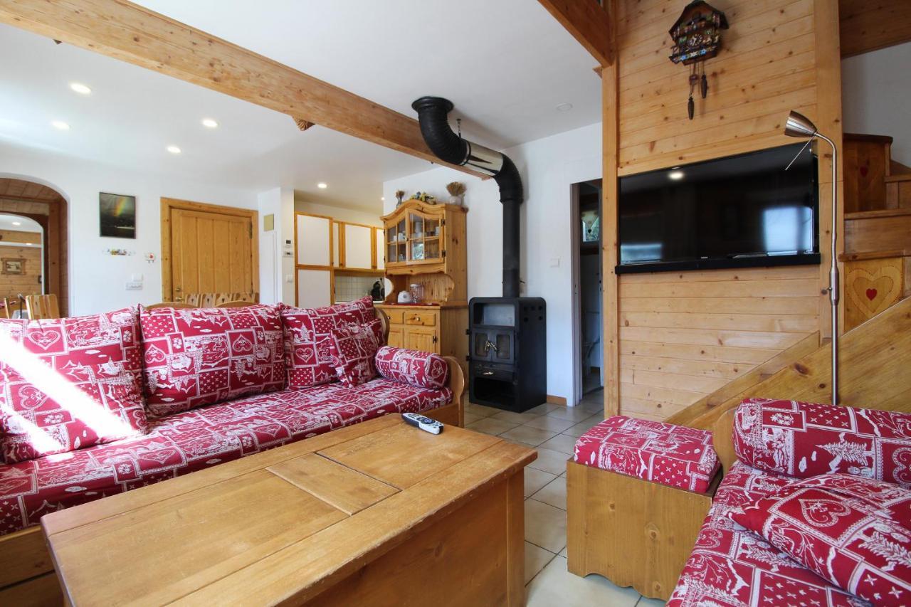 Vila Charming 4-Bed Chalet, Mountain Views, Double Garage, Ev Point Flaine Exteriér fotografie