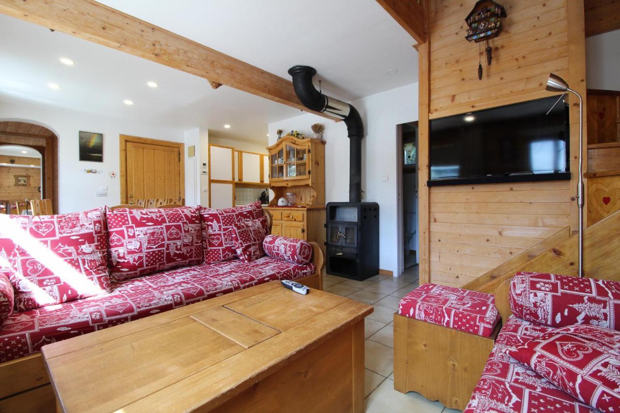 Vila Charming 4-Bed Chalet, Mountain Views, Double Garage, Ev Point Flaine Exteriér fotografie